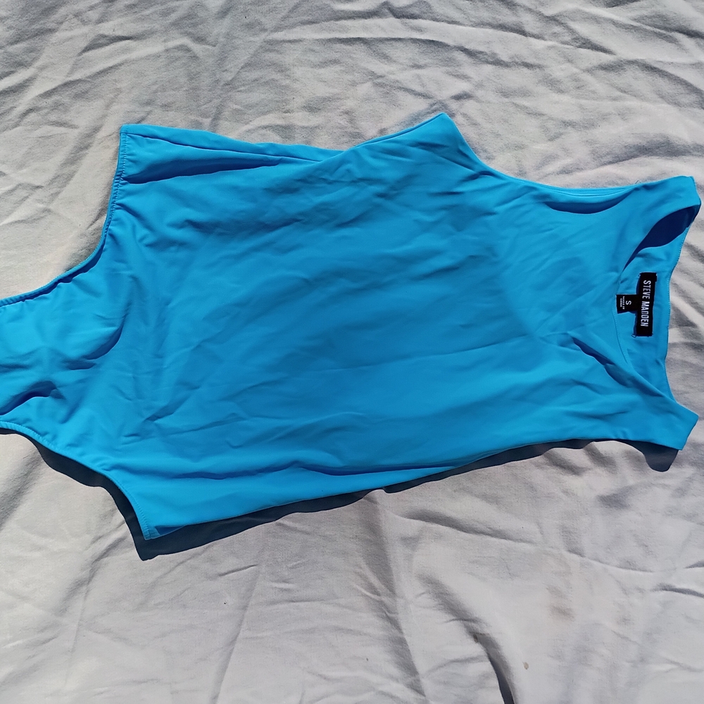 Steve Madden Aqua Blue Women's One-Piece